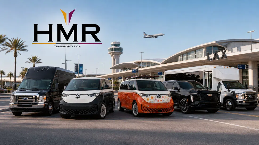 HMR Bus — Anaheim Resort Campus Shuttle, Los Angeles