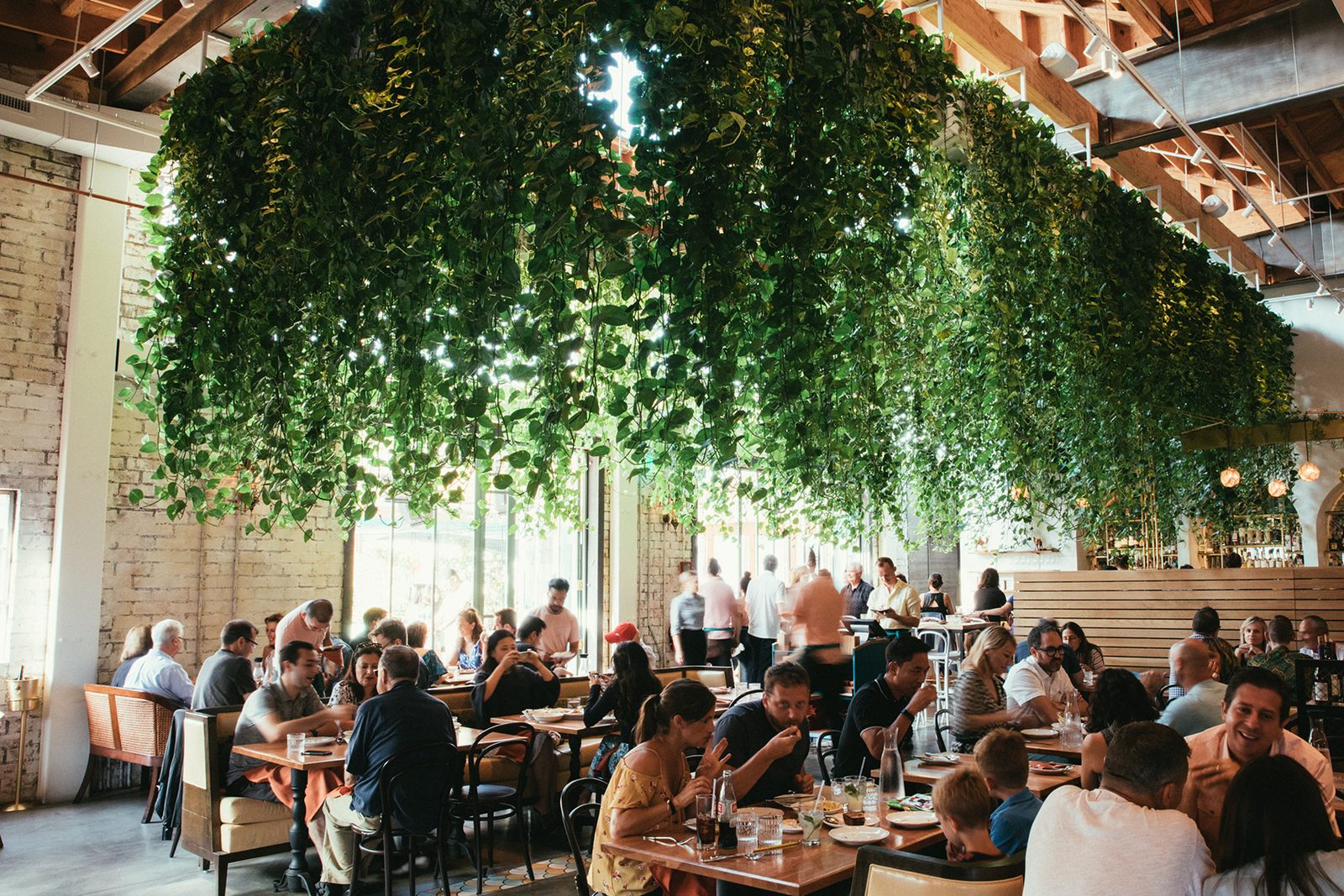 duck 'nduja hummus and mezze spread at Bavel in the Arts District